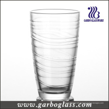 9oz Wasser Wave Grained Trinkglas Tumbler (GB027009XP)